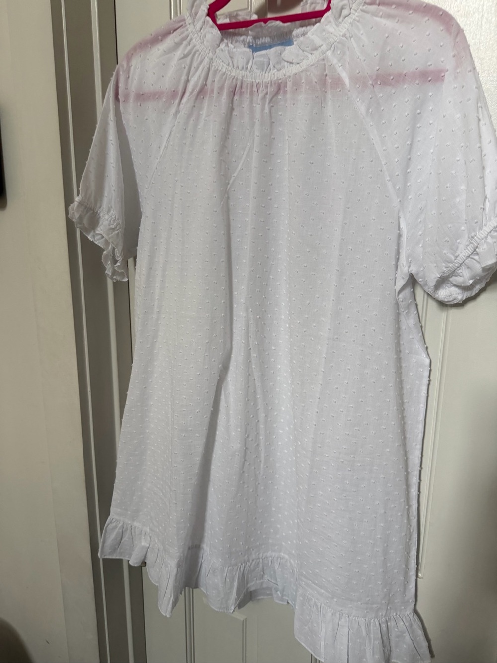 Hill House white mini dress